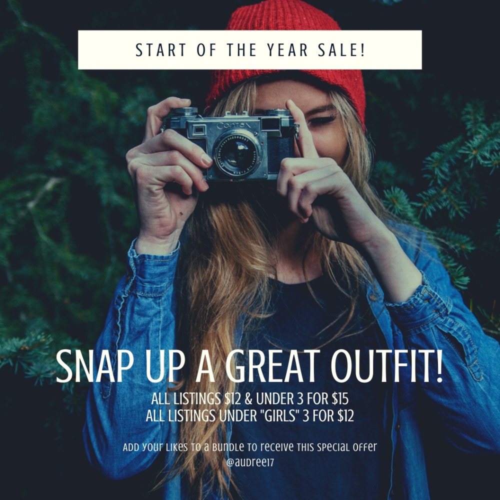 3 for $15 sale!!!